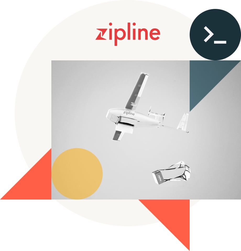 zipline頭